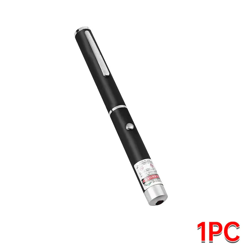 रातो लेजर पोइन्टर सिंगल पोइन्ट लामो दायरा लेजर पेन अन्तरक्रियात्मक बिरालो पाल्तु कुकुर रातो डट चेस लाइट खेलौना पैदल यात्राको लागि उपयुक्त