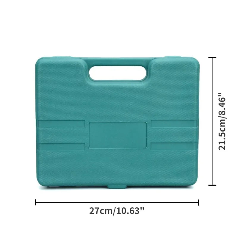 घरधनी सामान्य ह्यान्ड टूल सेट र टूलबक्स भण्डारण केसको लागि १२/१६PCS मर्मत उपकरण सेट मर्मत उपकरण किटहरू