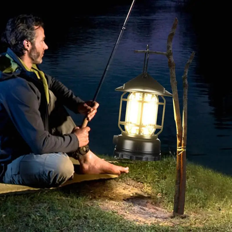 सौर्य क्याम्पिङ लालटेन मोशन सेन्सर रिचार्जेबल टेन्ट लाइट लालटेन पोर्टेबल सौर्य संचालित ल्यान्डस्केप पदयात्रा टर्चलाइटको लागि