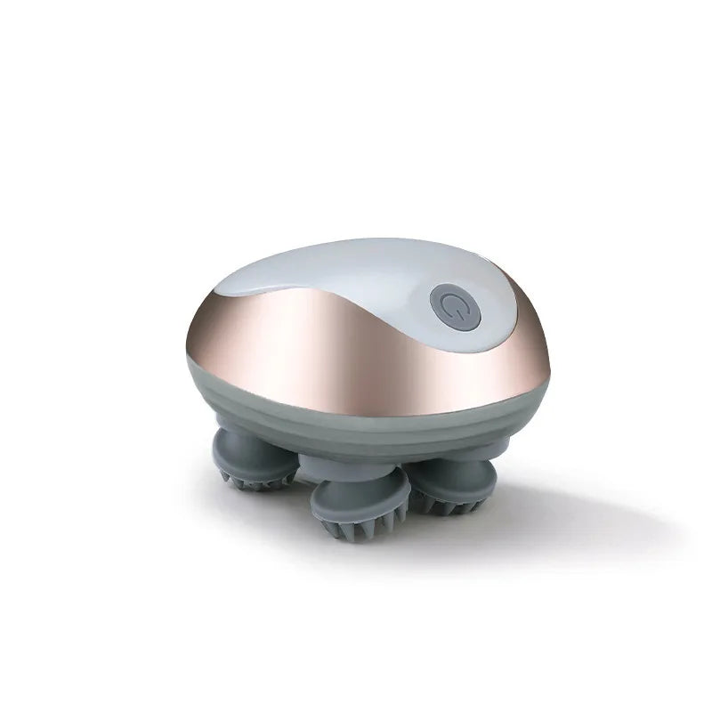 पूर्ण शरीरको मालिसको लागि गहिरो सफा र तनावमुक्त बनाउनको लागि इलेक्ट्रिक स्क्याल्प मसाजर ह्यान्डहेल्ड पोर्टेबल स्क्याल्प मसाजर हेड स्क्र्याचर।