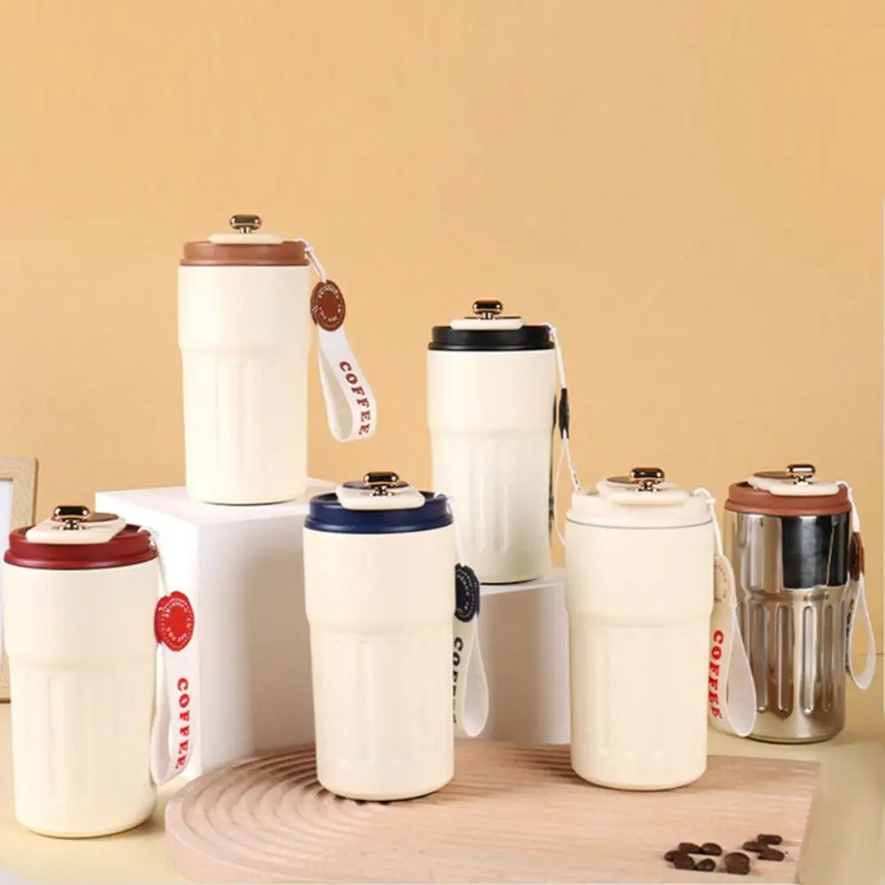 उपहार ४५० एमएल थर्मल पानीको बोतल पोर्टेबल ठूलो क्षमताको कफी थर्मस कप डिजिटल इन्टेलिजेन्ट पेय पदार्थ बोतल भान्साको आपूर्ति