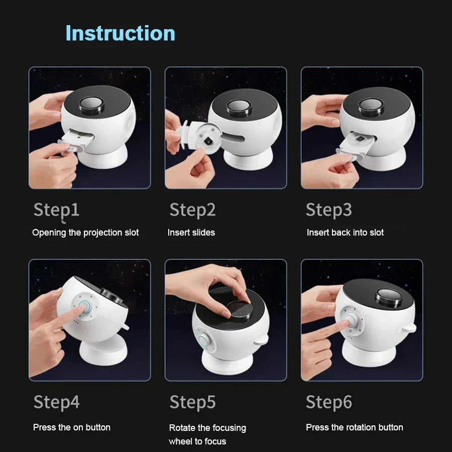 उल्का तारा प्रोजेक्टर, शयनकक्षको लागि ग्यालेक्सी प्रोजेक्टर, BT स्पिकर सहितको LED नाइट लाइट अरोरा प्रोजेक्टर, सेतो आवाज, टाइमर उपहारहरू